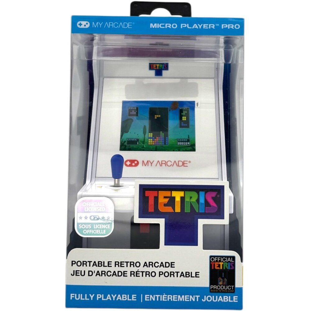 My Arcade Tetris Micro Player Pro Retro Mini Arcade Machine Portable Video Game